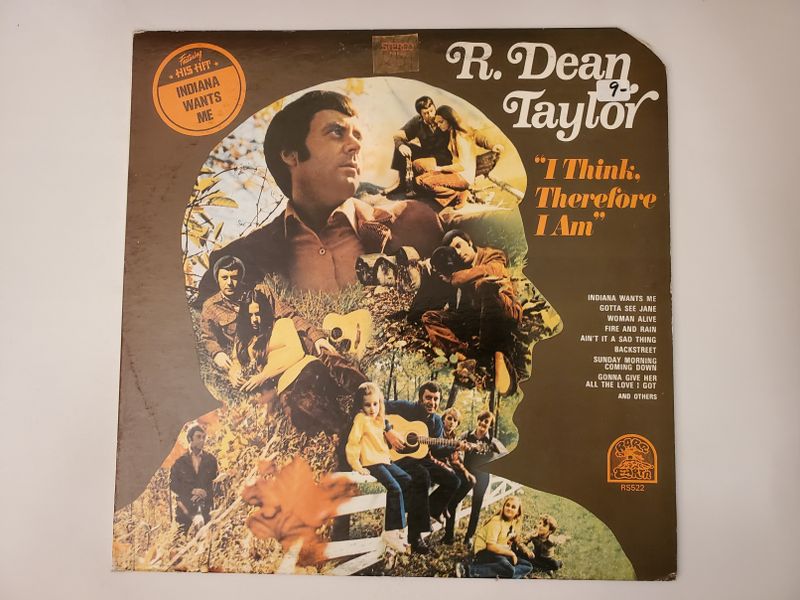 R. Dean Taylor I Think, Therefore I Am vinyl record